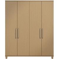 regency oak wardrobe 4 door