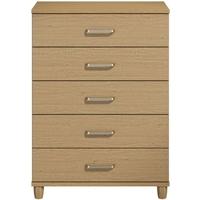 regency oak chest of drawer 5 drawer large