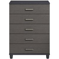 Regency Graphite Chest of Drawer - 5 Drawer Large