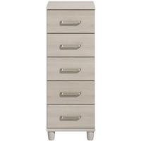 Regency Pine Cappucino Chest of Drawer - 5 Drawer Narrow