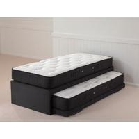 Relyon Upholstered Charcoal Storabed Guest Bed with Mattress