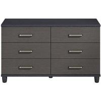 Regency Graphite Chest of Drawer - 6 Drawer