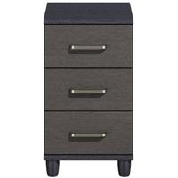 Regency Graphite Chest of Drawer - 3 Drawer Narrow