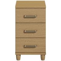 regency oak chest of drawer 3 drawer narrow