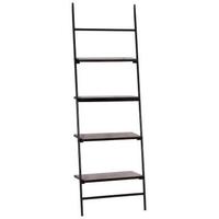 revolution iron and wooden step shelves