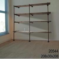 Revolution Iron and Wooden Wall Display Rack