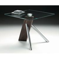 relax square glass lamp table