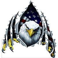 Reflective, Eagle Sticker, Door,...