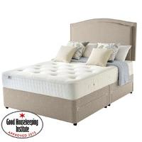 Rest Assured Belsay 800 SE Divan, Super King, 4 Drawers in Sandstone