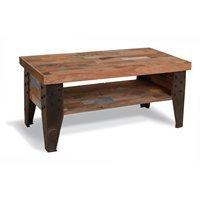 RECLAIMED COFFEE TABLE with Shelf