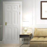 Regency 6 Panel Door - Smooth Surfaces, Primed