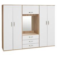 Regal Fitted Wardrobe Cocobola And Cream Gloss