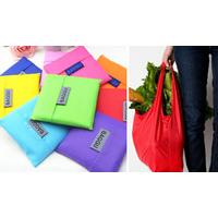 Red Folding Reusable Shopping Bag