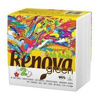 Renova Green 100% Recycled White Paper Napkins (70 pack)