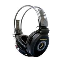 real madrid mp3 headphones black