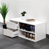 Reynal 2-Compartment Shoe Tidy with 2 Drawers