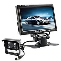 RenEPai 7 Inch HD Monitor BUS 170°HD Car Rear View Camera Waterproof Camera Cable length 10M, 16M, 20M, 