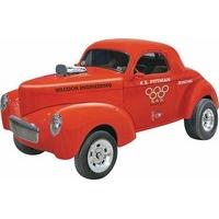 revell monogram 125 scale willys dragster coupe diecast model kit