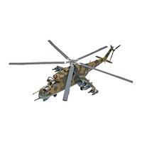 Revell Monogram 1:48 Scale Mil-24 Hind Helicopter Diecast Model Kit