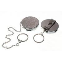 Recoil Spring Retractable Key Ring Cp 450MM Chain + Belt Clip ( pk 100 )