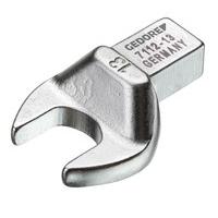 Rectangular open end fitting SE 9x12, 13 mm