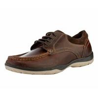 red tape mens nutley leather casual boat shoes tan