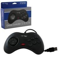 Retro-Bit-PC-0387 Saturn Wired USB Controller - Black