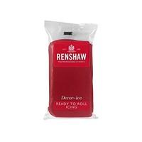 Renshaw - Professional Sugar Paste - Ruby Red - 250g - Pack of 6