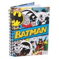 Retro DC Comics Batman Spiral Bound A5 Notebook