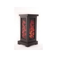 Red Dragon Screen Lamp - Fair Trade - 14\" - Hand Crafted