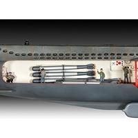 revell german u 47 w interior submarine model