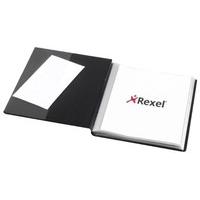 Rexel Nyrex Slimview Display Book A4 Black (12 Pockets)