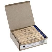 rexel office pencil natural wood hb pack of 144