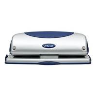 rexel precision p425 4 hole punch silverblue 25 sheet capacity and pap ...