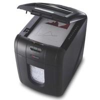 Rexel Auto+ 100M Micro Cut Paper/Credit Card Shredder with 100 Sheet Capacity and Jam Clearance - Black