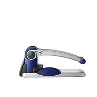 Rexel HD2300X Ultra Heavy Duty 2 Hole Punch Silver/Blue 300 Sheet Capacity with Metal Paper Guide