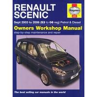 Renault Scenic Petrol and Diesel Service and Repair Manual: 2003 to 2006 (Service & repair manuals)