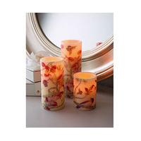 Real Wax Flameless LED Candles (3), Wax