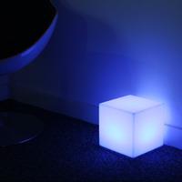 Rechargeable 20cm Mini Cube Lamp