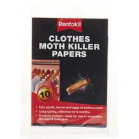 Rentokil Clothes Moth Killer Papers 2pk