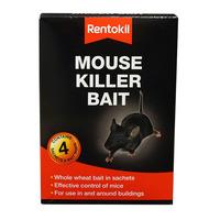 Rentokil Mouse Killer Bait 4pk