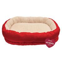 Red Orthopaedic Pet Bed 34in