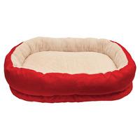 Red Orthopaedic Pet Bed 26in