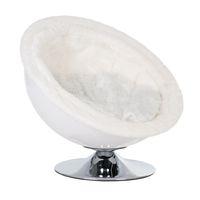 Retro Pet Nest - White: Diameter 60cm