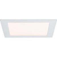 recessed panel premium line 15 w led matt white warm white square 1 pc ...