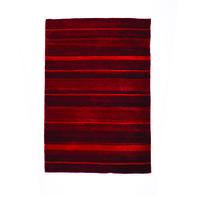 red modern stipe rug brussels 120x170