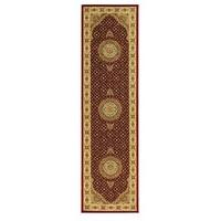 Red Medallion Traditional Rug - Fortuna 60x230