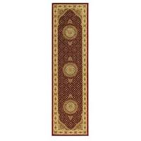 red medallion traditional rug fortuna 60x230