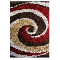 red rugs brown swirls shaggy rug helsinki s