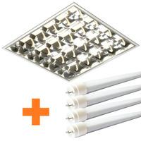 recessed module led 4 x 10w led cat2 recessed white 32757led